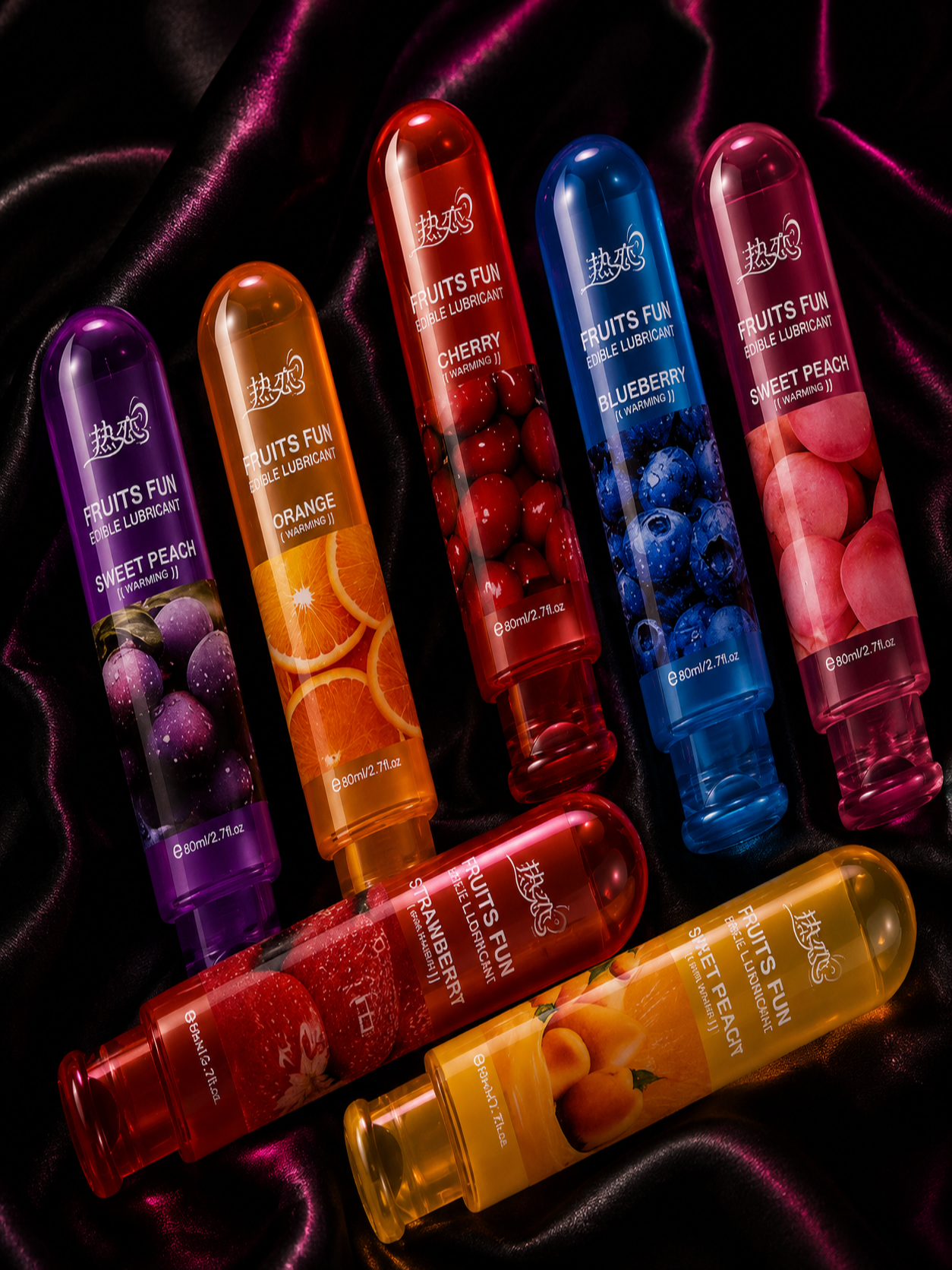 80ML Fruit Flavored Water-Based Intimate Lubricant