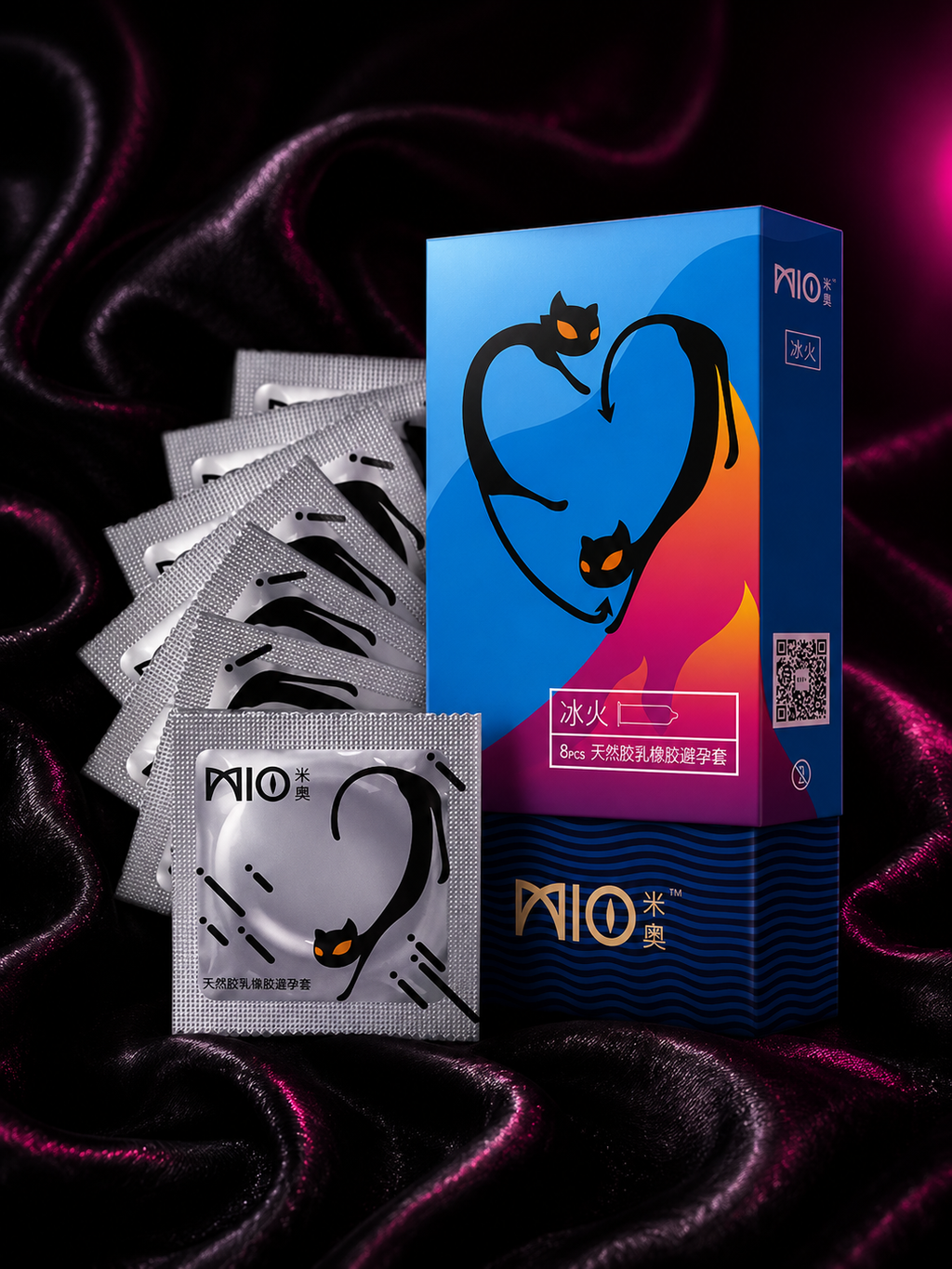MIO Ice & Fire Condoms 40pcs