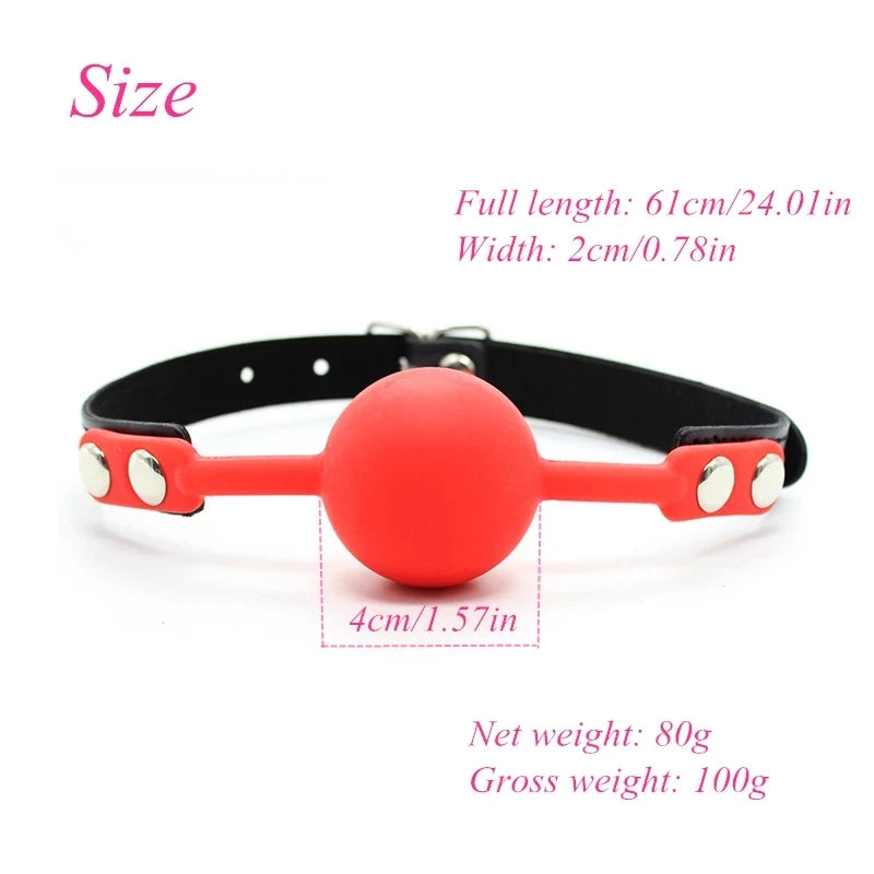 BDSM Bondage Gag Ball Set