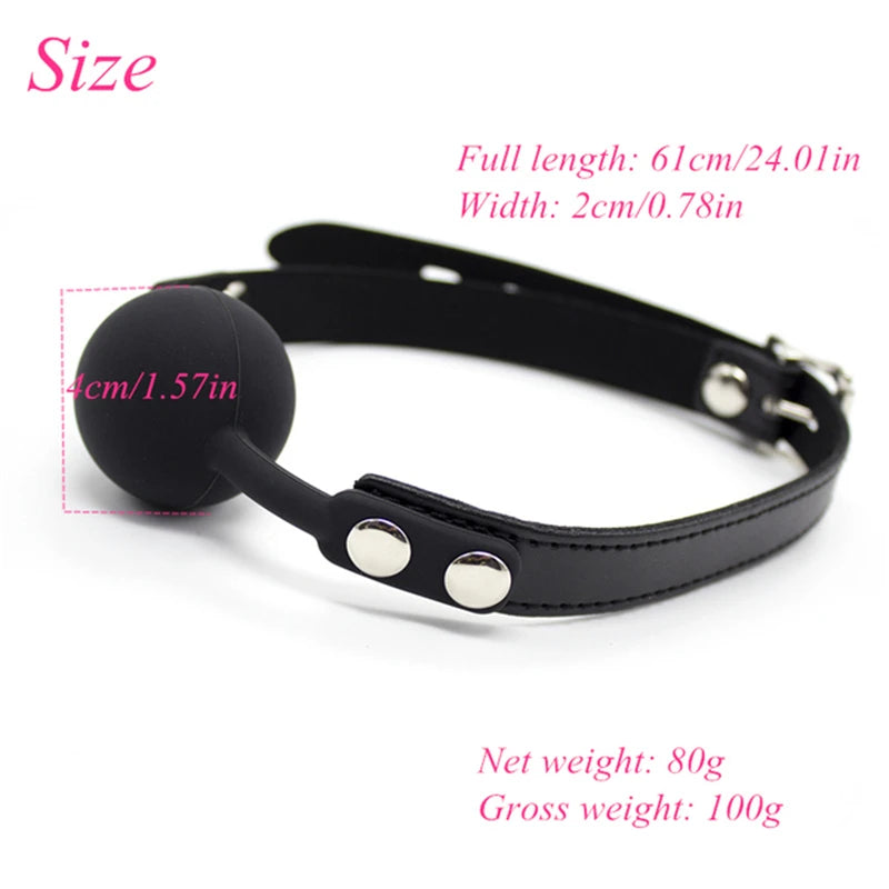 BDSM Bondage Gag Ball Set