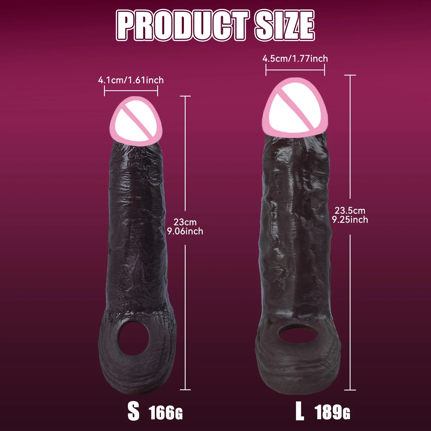 Penis Sleeve & Cock Ring Extender