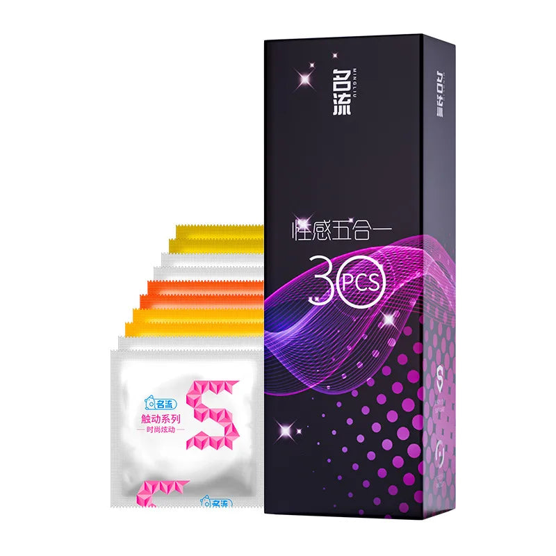 Ultra Thin Latex Condoms 30pcs