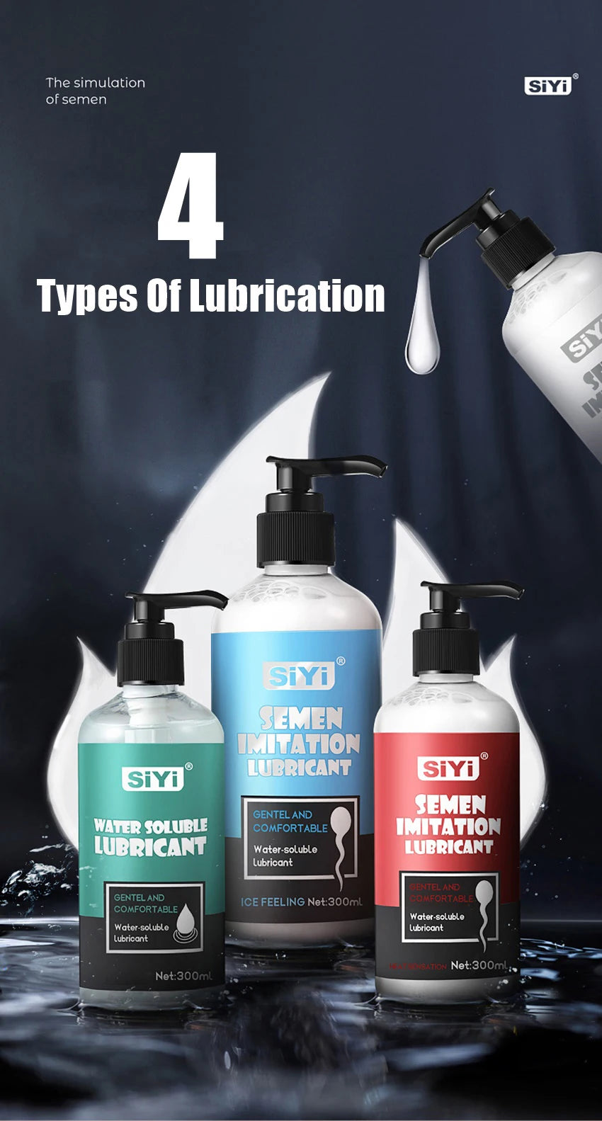Water-Based Personal Lubricant Gel