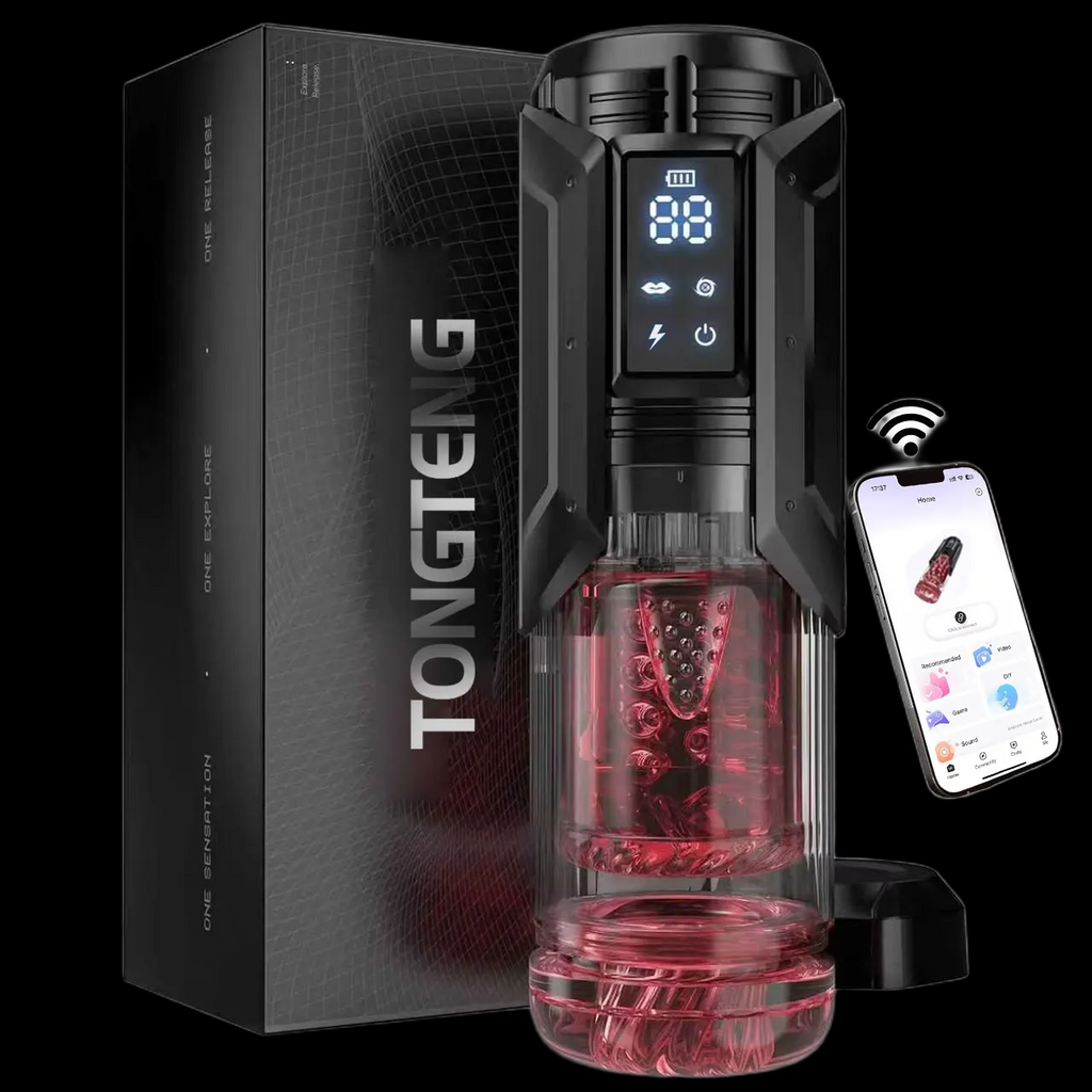 APP-Controlled Male Masturbator Cup