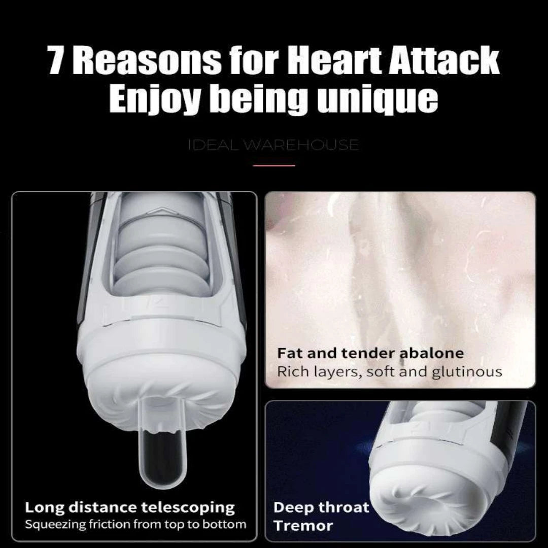 Male Masturbator Cup – 7 Thrusting Modes