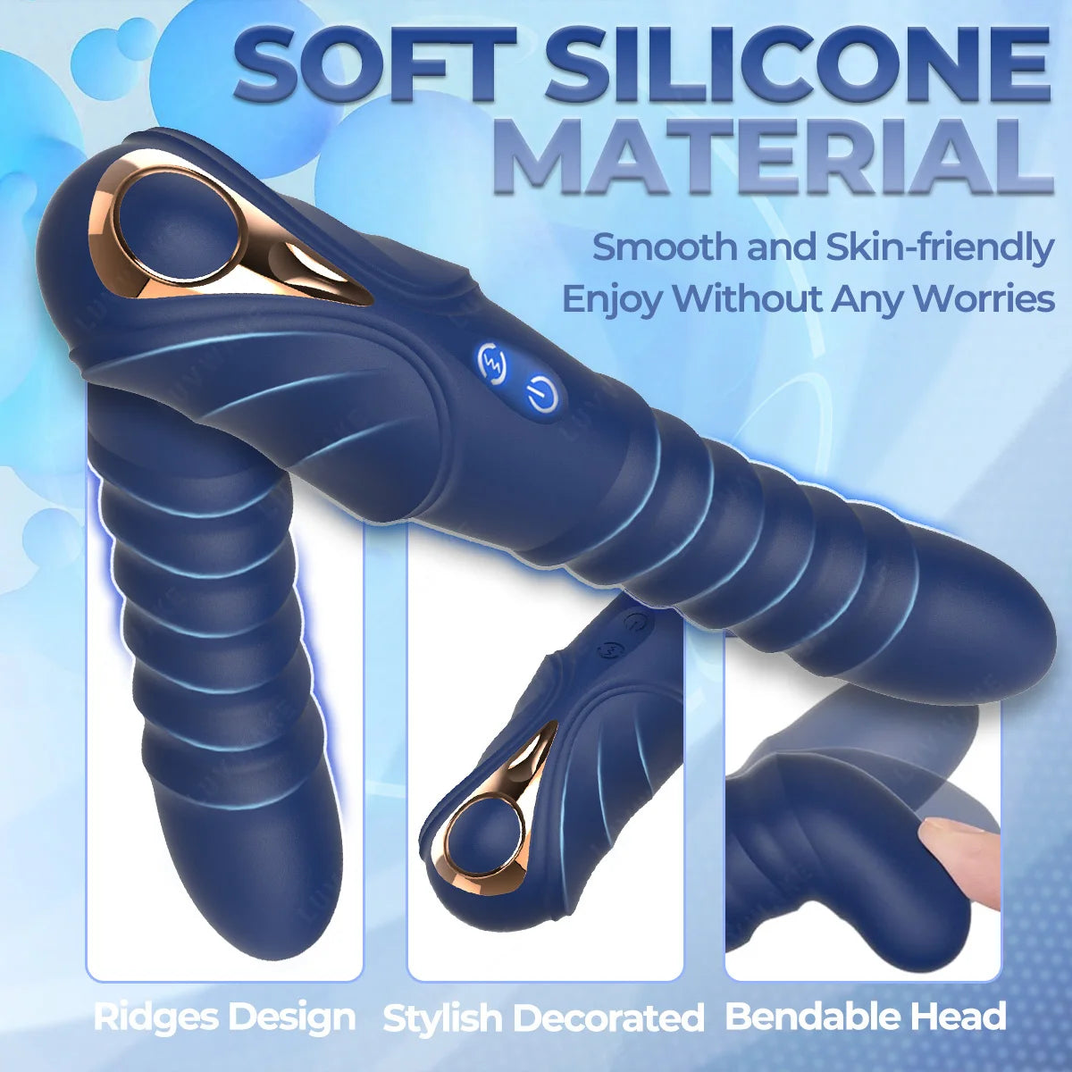 G-Spot Thrusting Vibrator & Anal Dildo