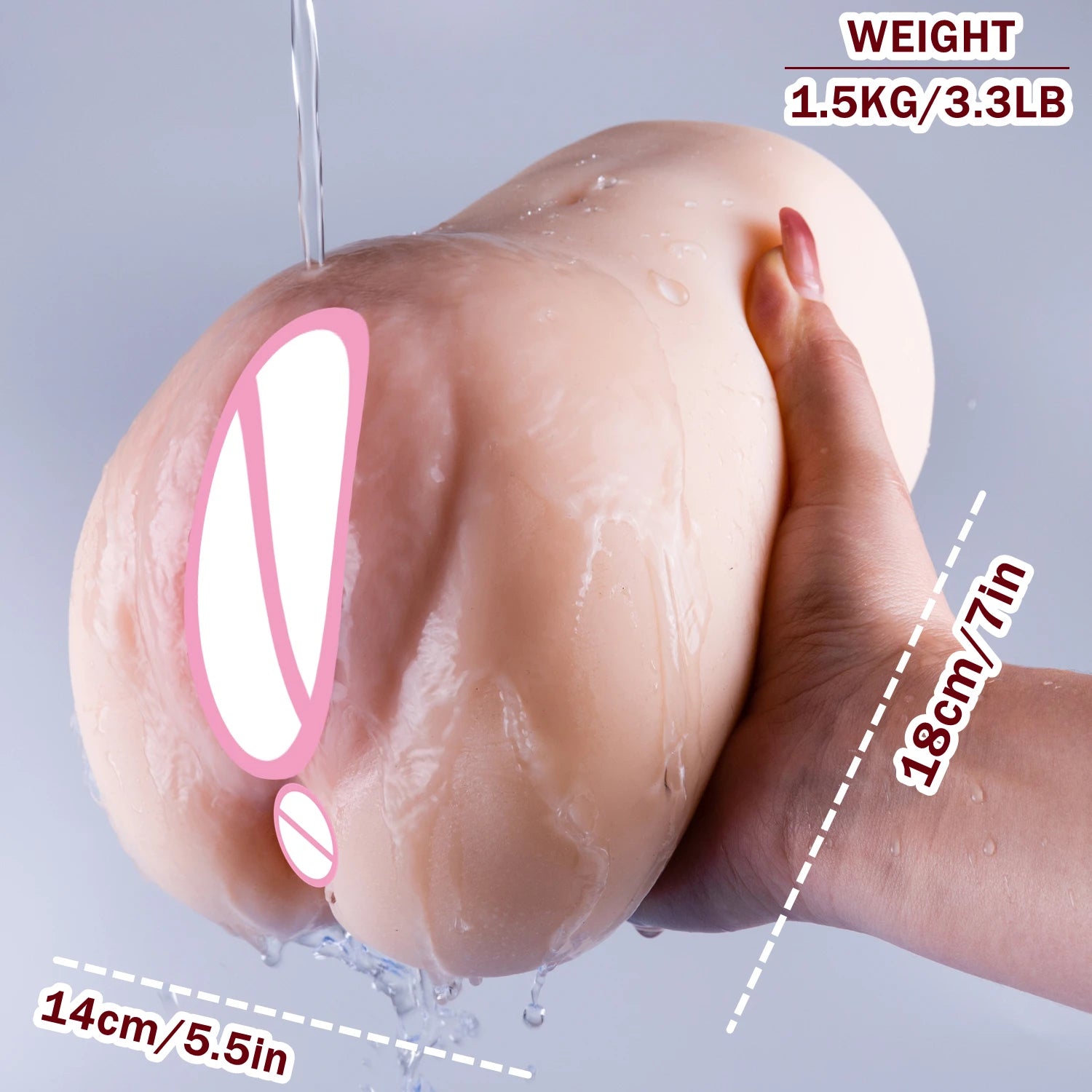 Pocket Pussy Male Masturbator – Deep Throat