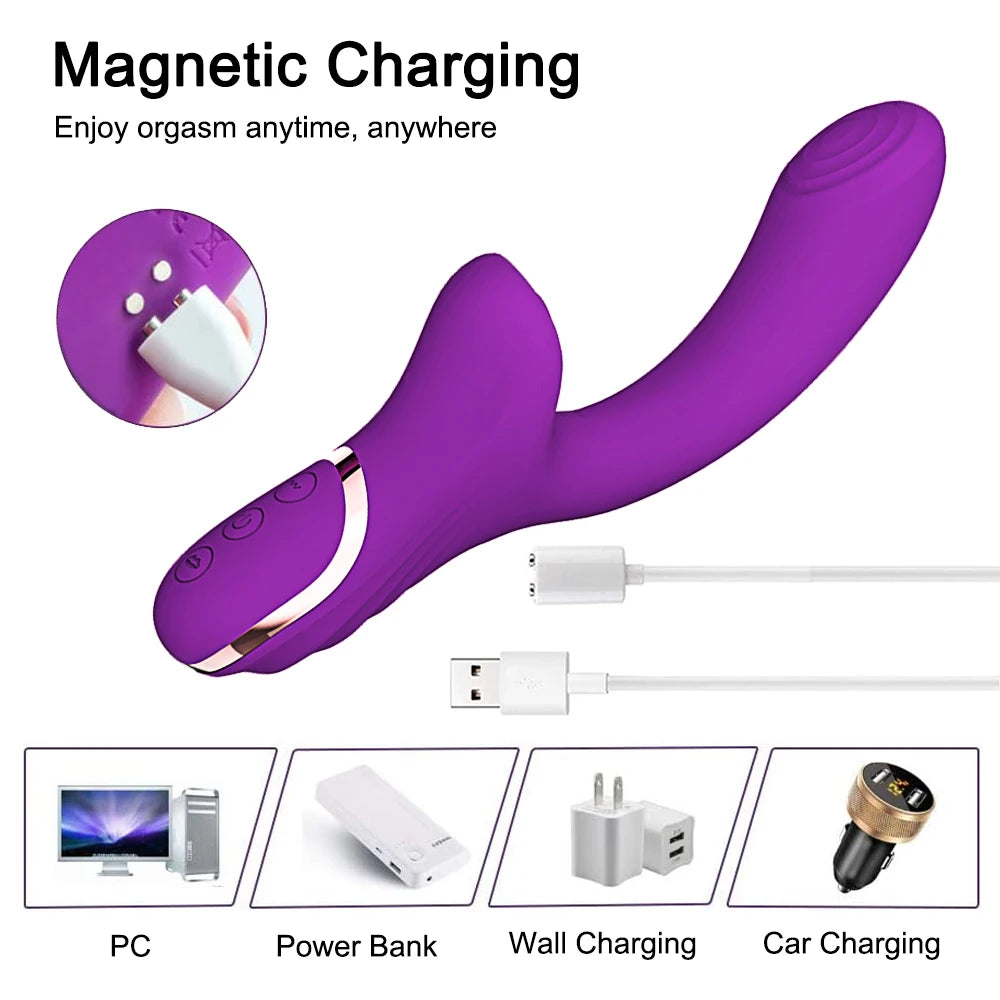 Powerful Clitoral Sucker Vibrator
