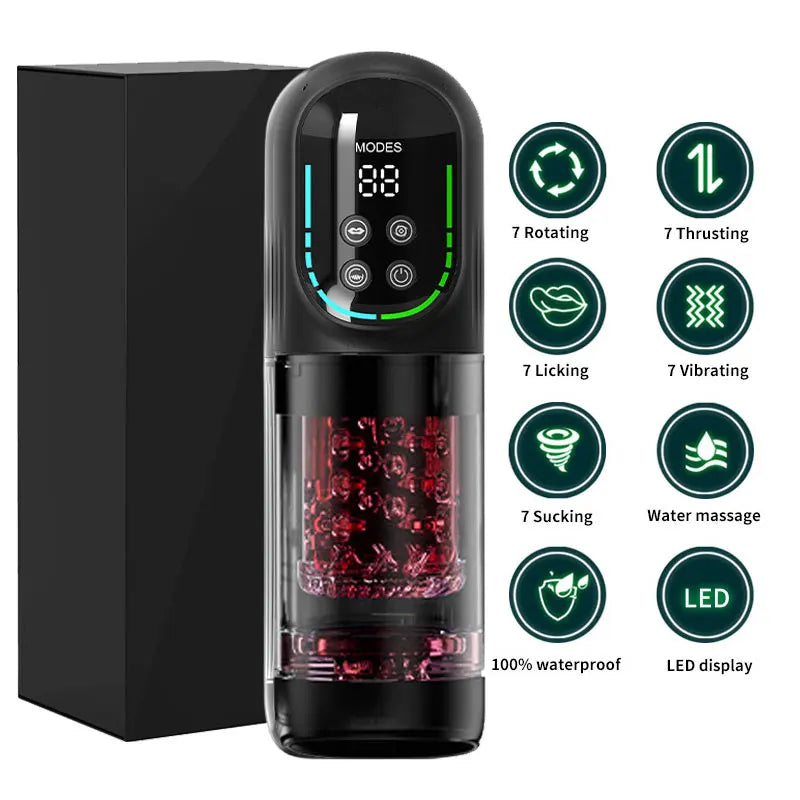 APP-Controlled Male Masturbator Cup