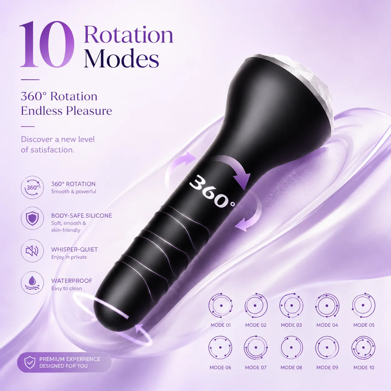 Vibrating Butt Plug – 10 Modes Prostate Massager