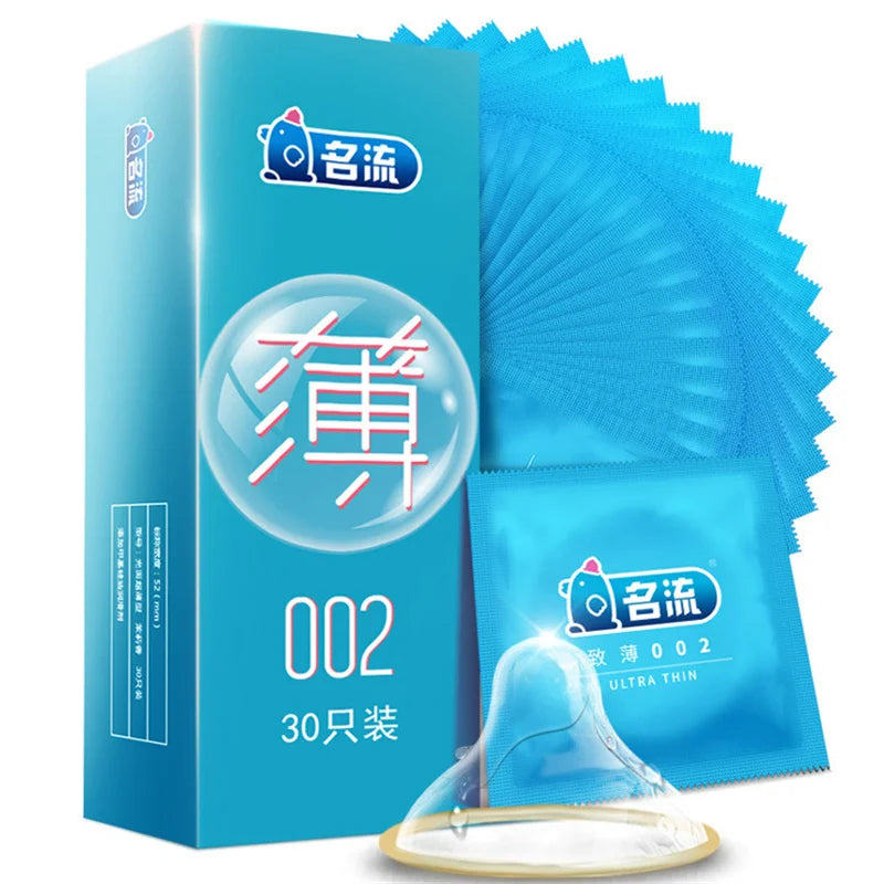 Ultra Thin Latex Condoms 30pcs