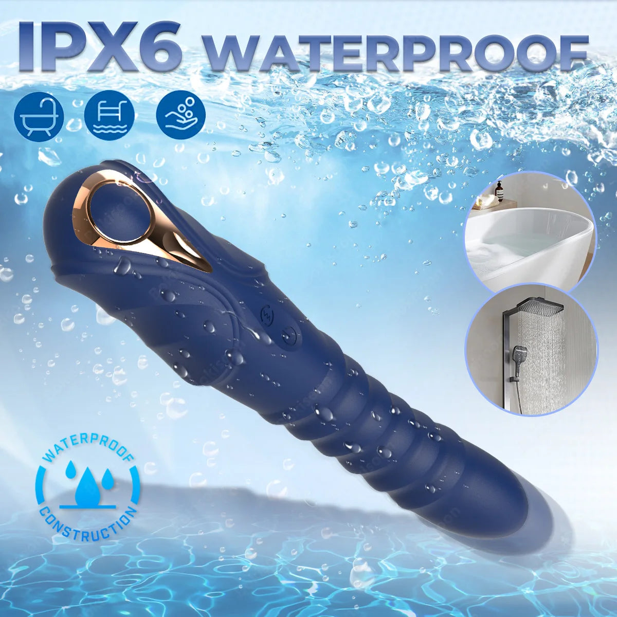 G-Spot Thrusting Vibrator & Anal Dildo