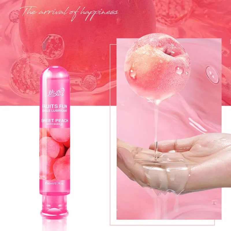 80ML Fruit Flavored Water-Based Intimate Lubricant