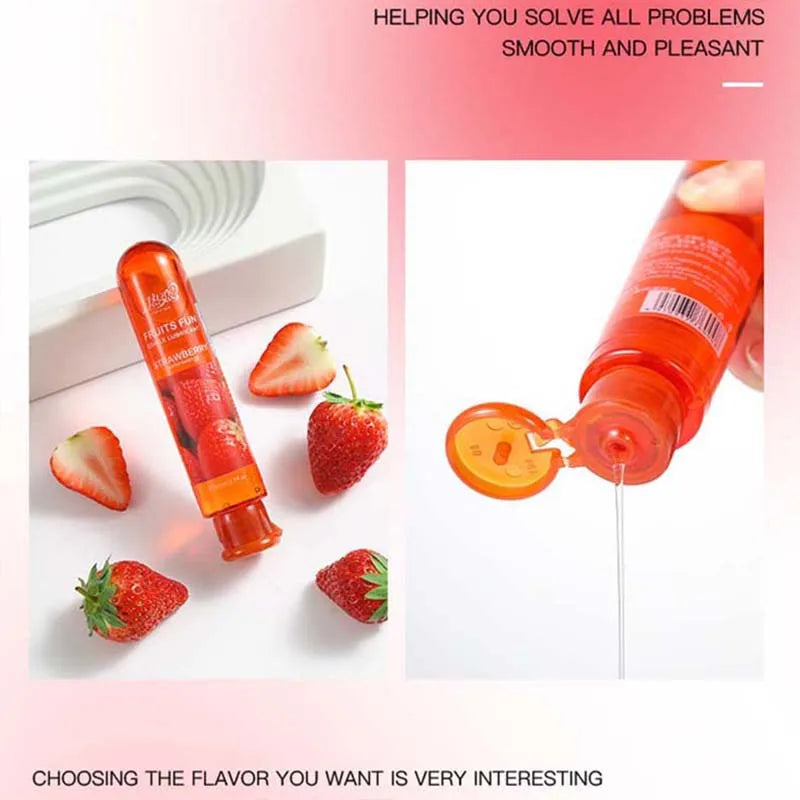 80ML Fruit Flavored Water-Based Intimate Lubricant