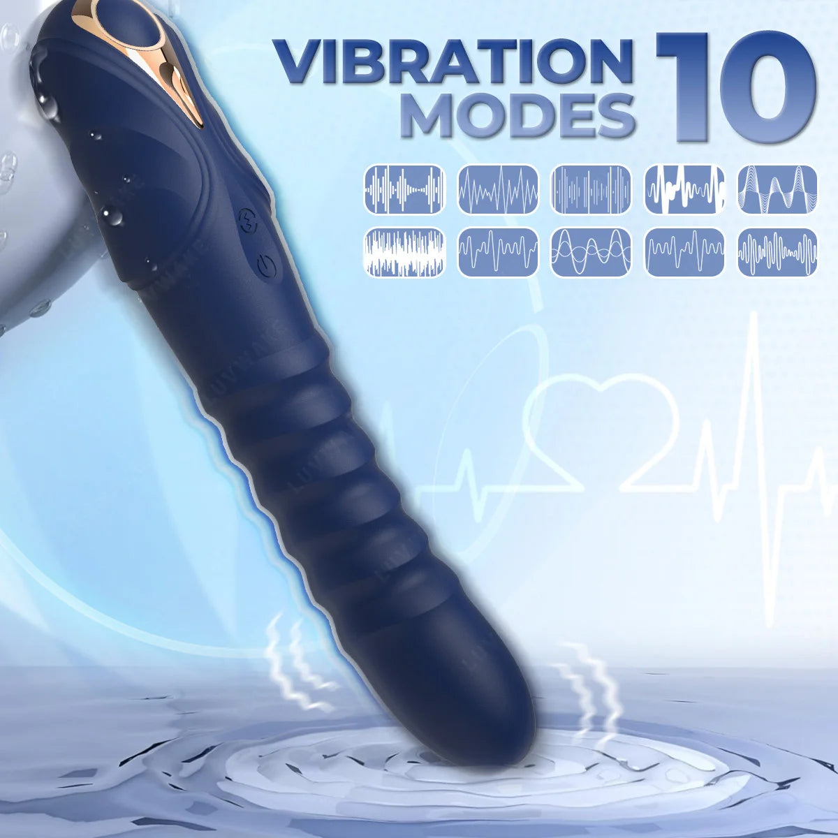 G-Spot Thrusting Vibrator & Anal Dildo