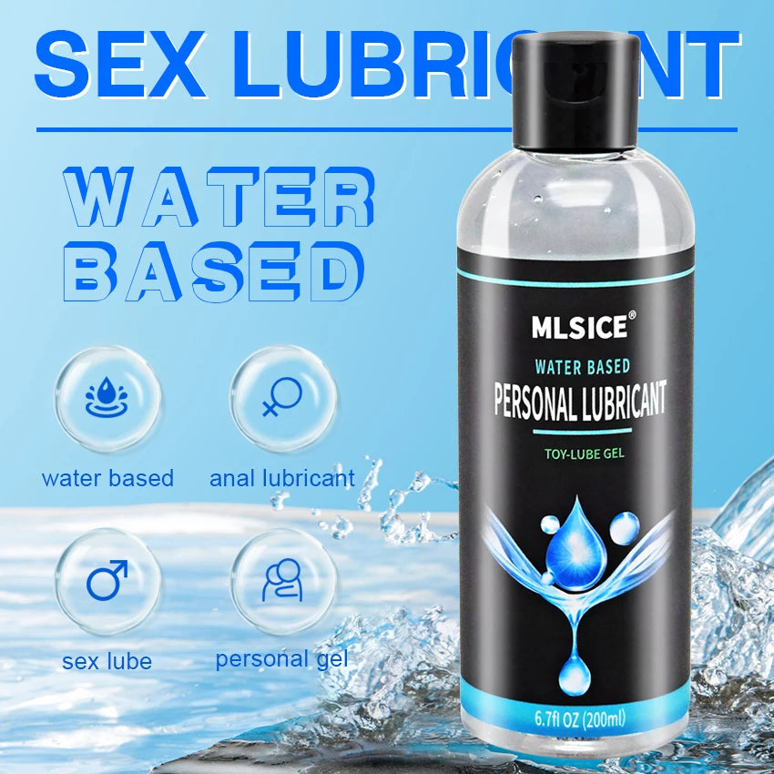 Water-Based Personal Lubricant Gel