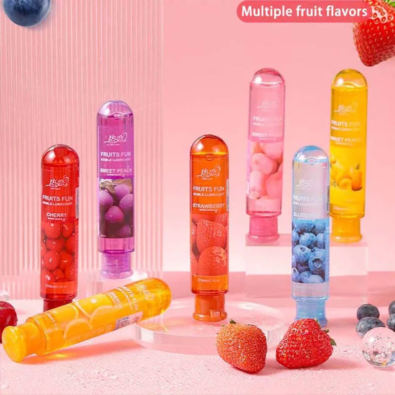 80ML Fruit Flavored Water-Based Intimate Lubricant
