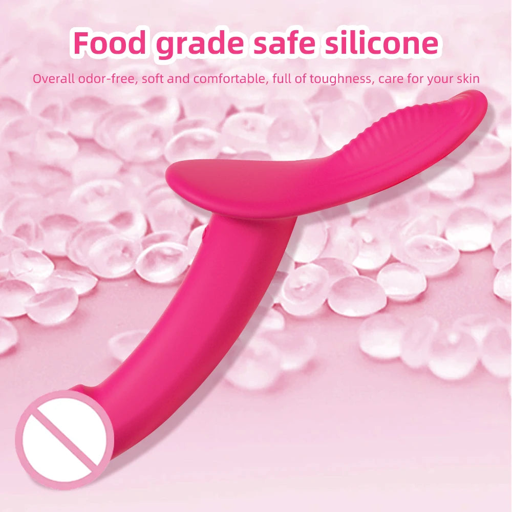 Vibrating Strapless Strap-On Dildo