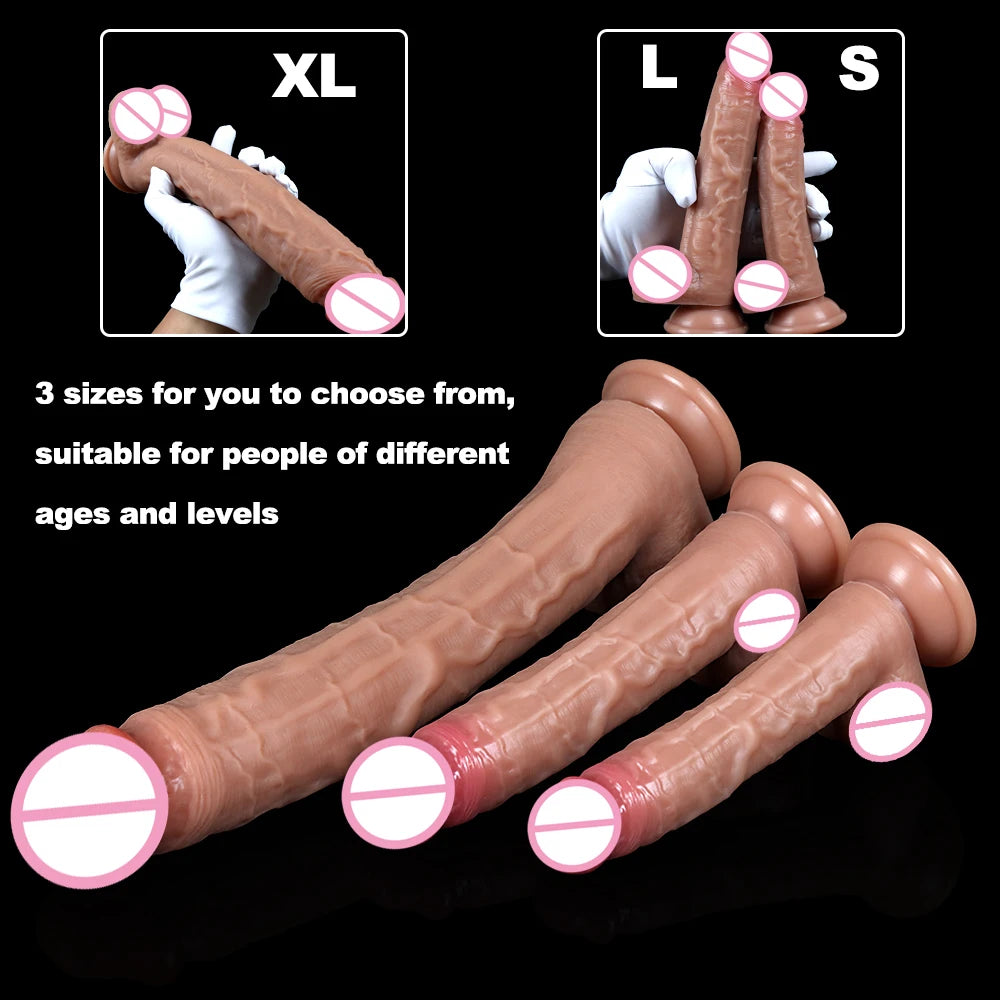 Realistic Suction Cup Dildo