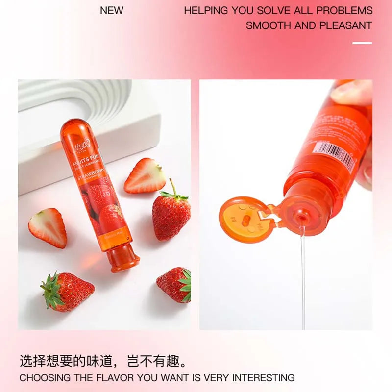 80ML Fruit Flavored Water-Based Intimate Lubricant