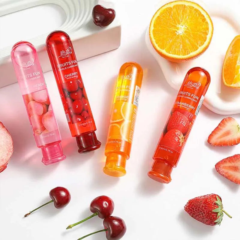 80ML Fruit Flavored Water-Based Intimate Lubricant