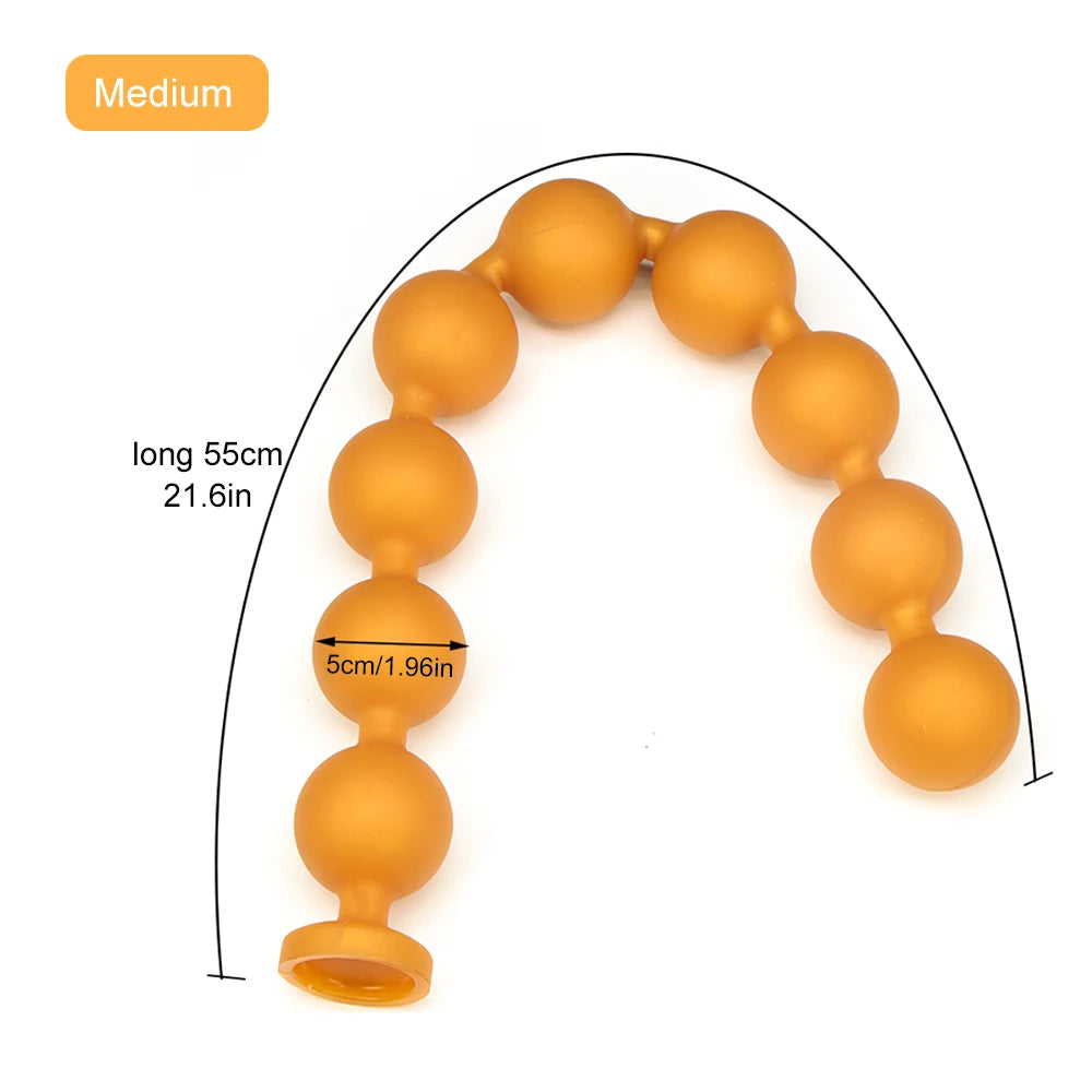 Anal Beads & Butt Plug Set