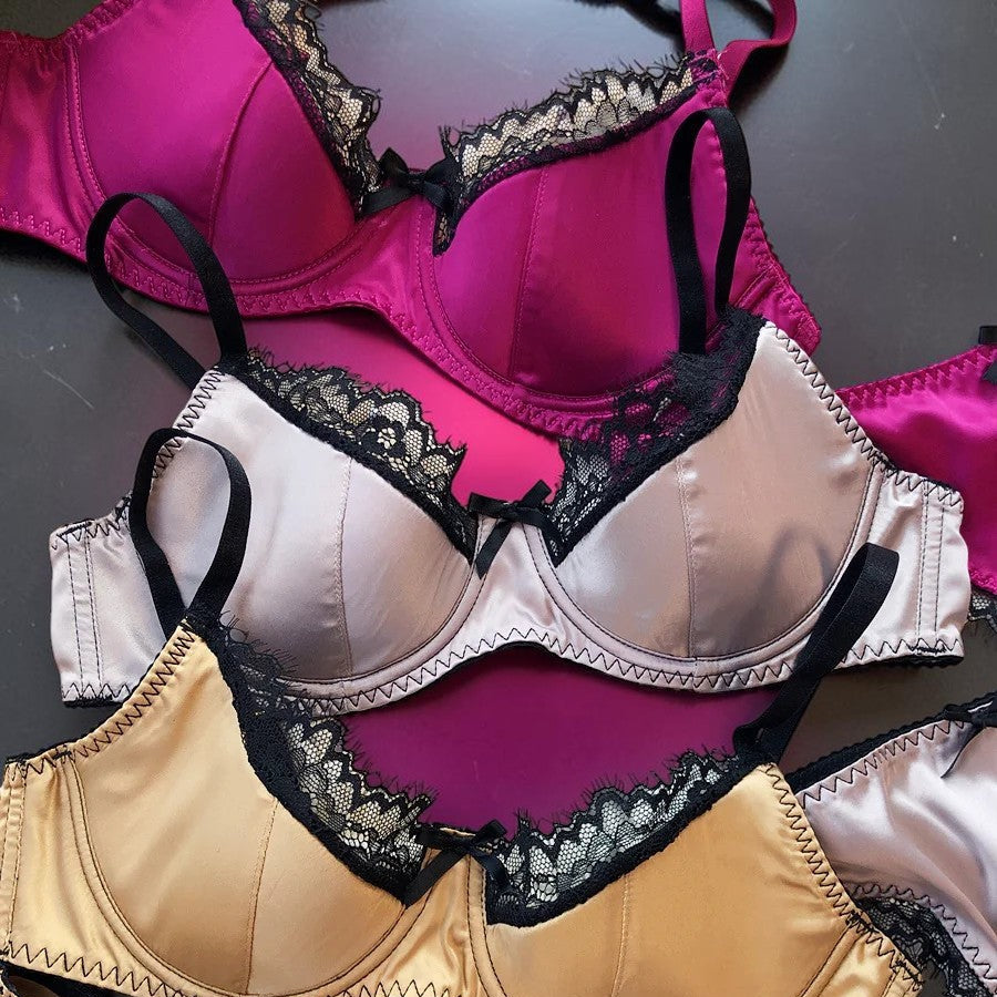 French Lace Push-Up Lingerie Set