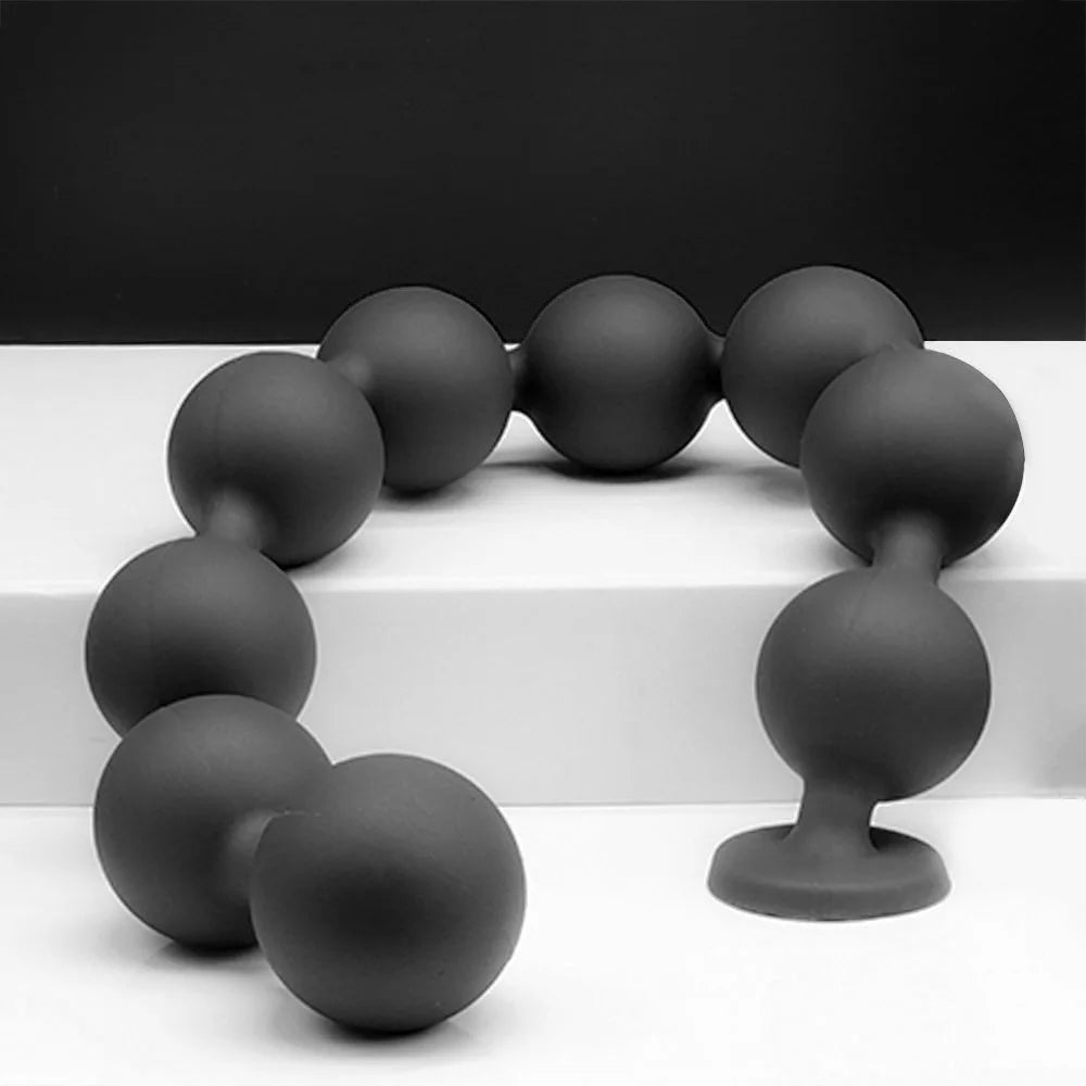 Anal Beads & Butt Plug Set
