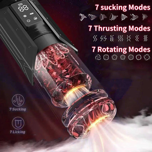 APP-Controlled Male Masturbator Cup