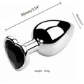 Diamond Metal Anal Plug S/M/L